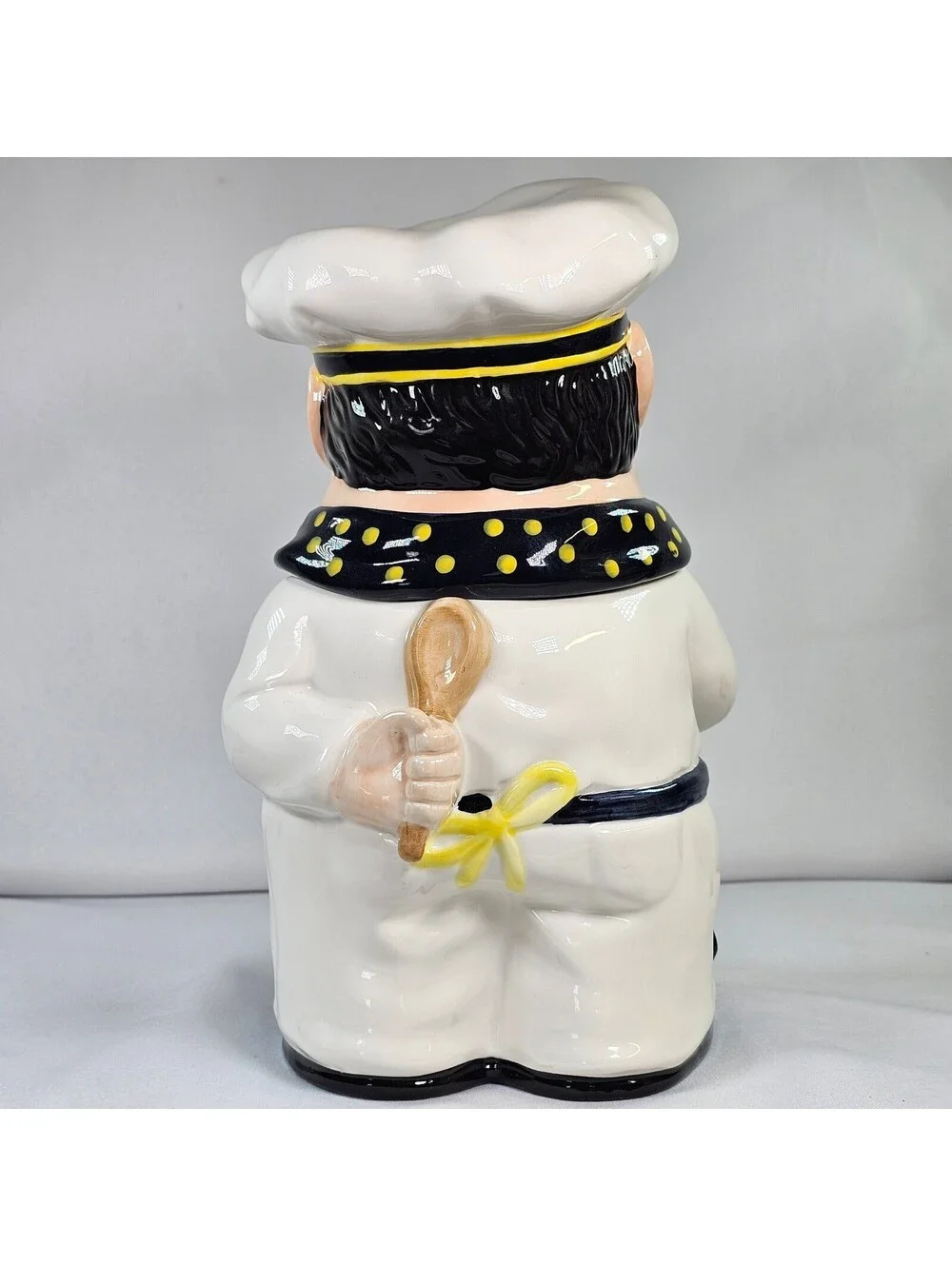 Vtg Memory Company Michigan Wolverines Chef Cookie Jar 2004 1st Series Ceramic